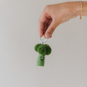 Sleutelhanger broccoli