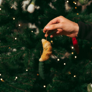 Kerstboomhanger croissant