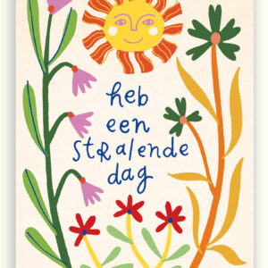 Kaart - Heb een stralende dag