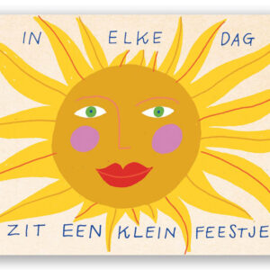 Kaart - In elke dag zit een klein feestje