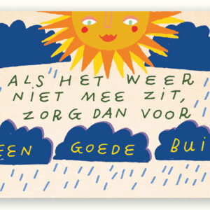 Kaart - Als het weer niet mee zit