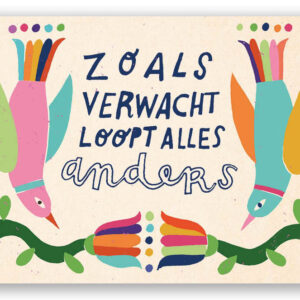 Kaart - Zoals verwacht loopt alles anders